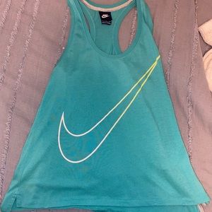 Nike teal tank top
